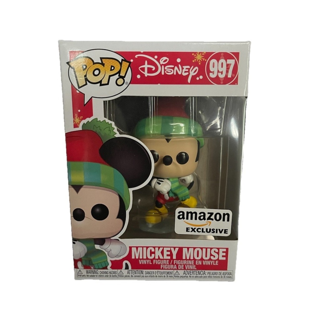 Funko Pop! #997 Ice‎ Skating Mickey Mouse-Amazon Exclusive (NRFP]